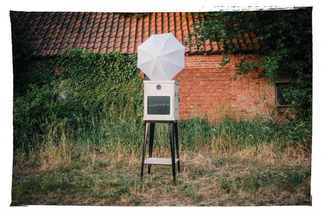 Vintage Oak Photobooth